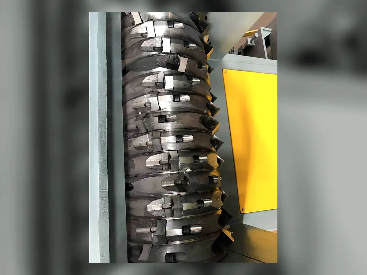 Single Shaft Shredder machine detail 6