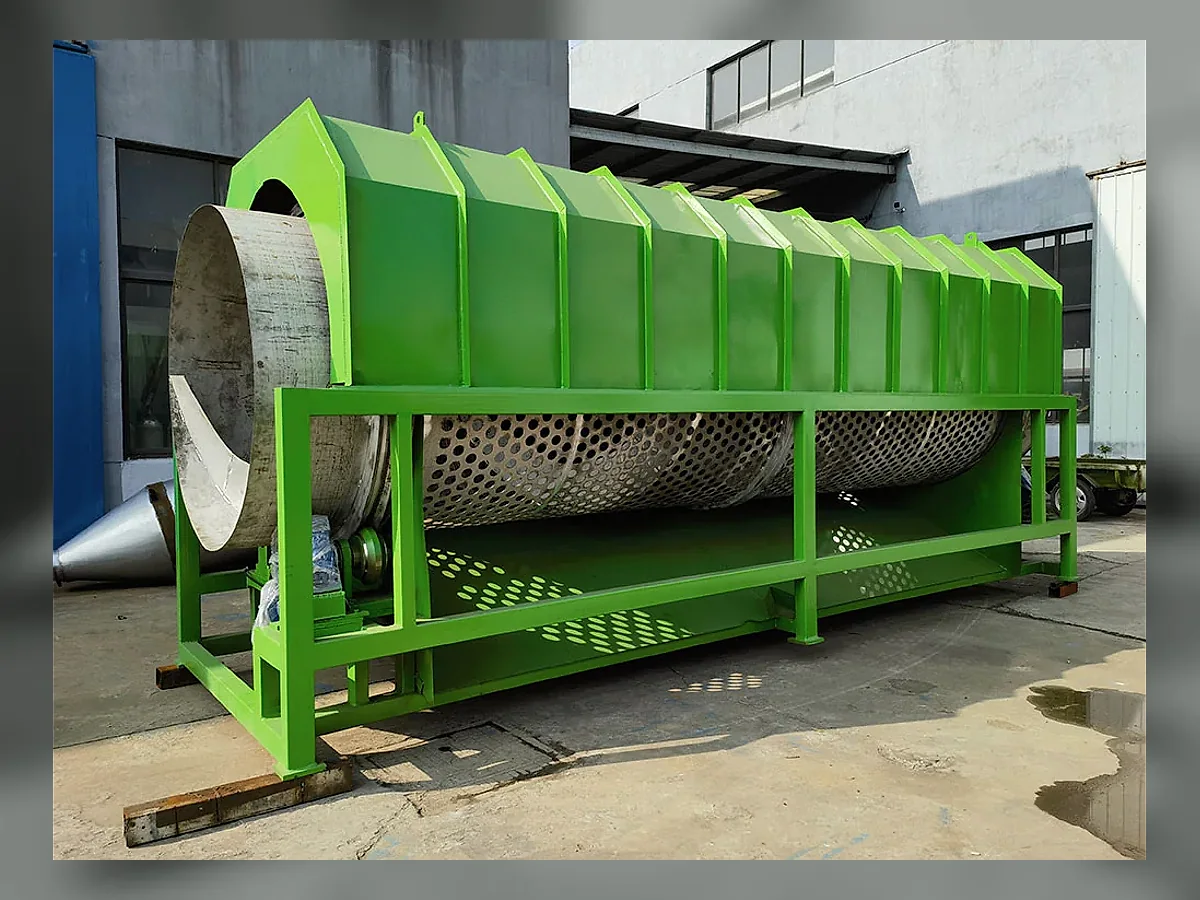 Recycling Trommel machine detail 3