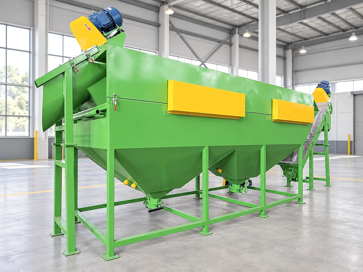 Washing Tank for PP HDPE rigid plastic washing line