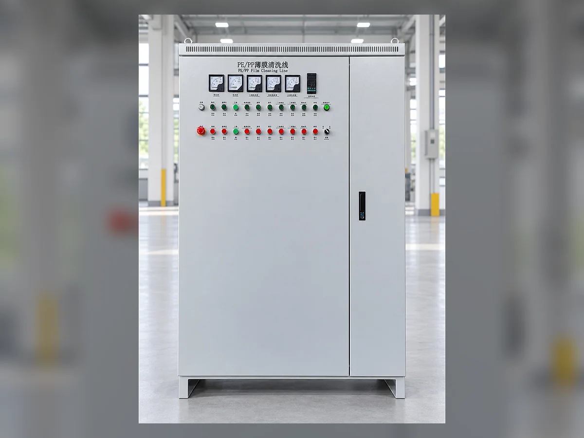 Electric Cabinet for PP PE film washing line
