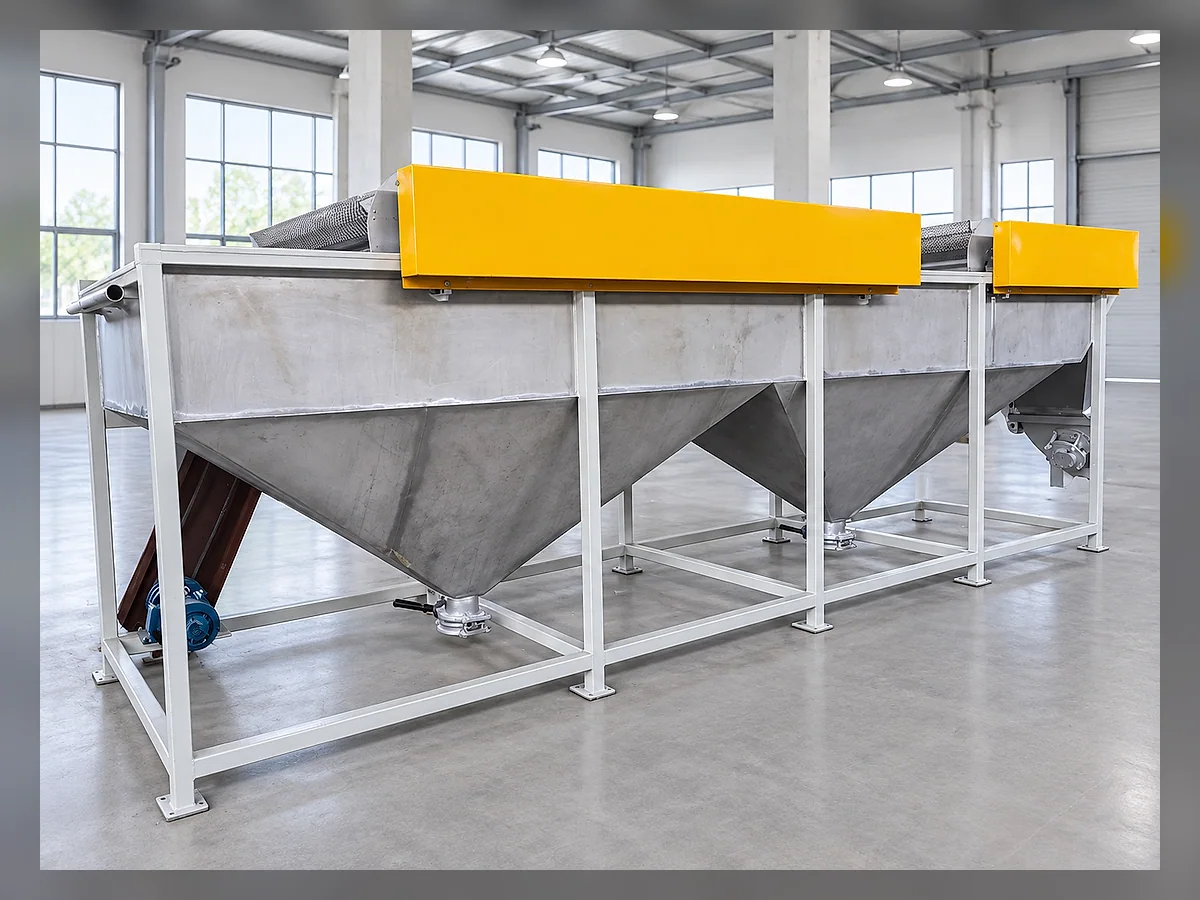 Washing Tank for PP PE film washing line